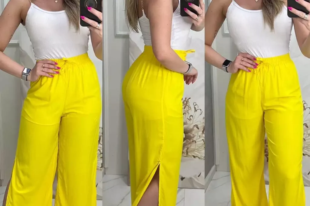 Do trabalho ao happy hour: como adaptar a calça pantalona para diversas situações