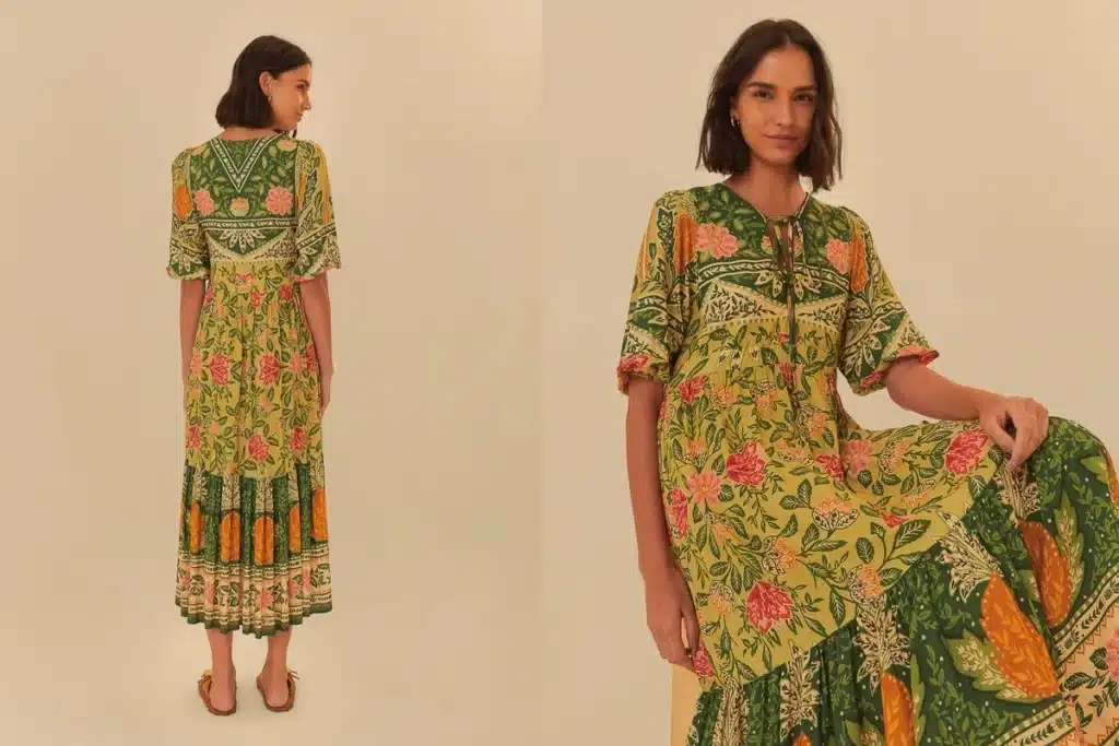 A qualidade e sustentabilidade por trás dos vestidos Farm: saiba como a marca se preocupa com o meio ambiente e a sociedade. A qualidade e sustentabilidade por trás dos vestidos Farm: saiba como a marca se preocupa com o meio ambiente e a sociedade.