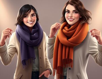 Como usar cachecol: Tendências de Moda e Beleza Outono/Inverno 2025